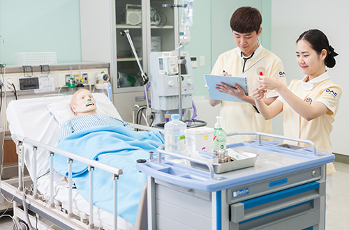 Nursing provides rare experience to Korean nursing students